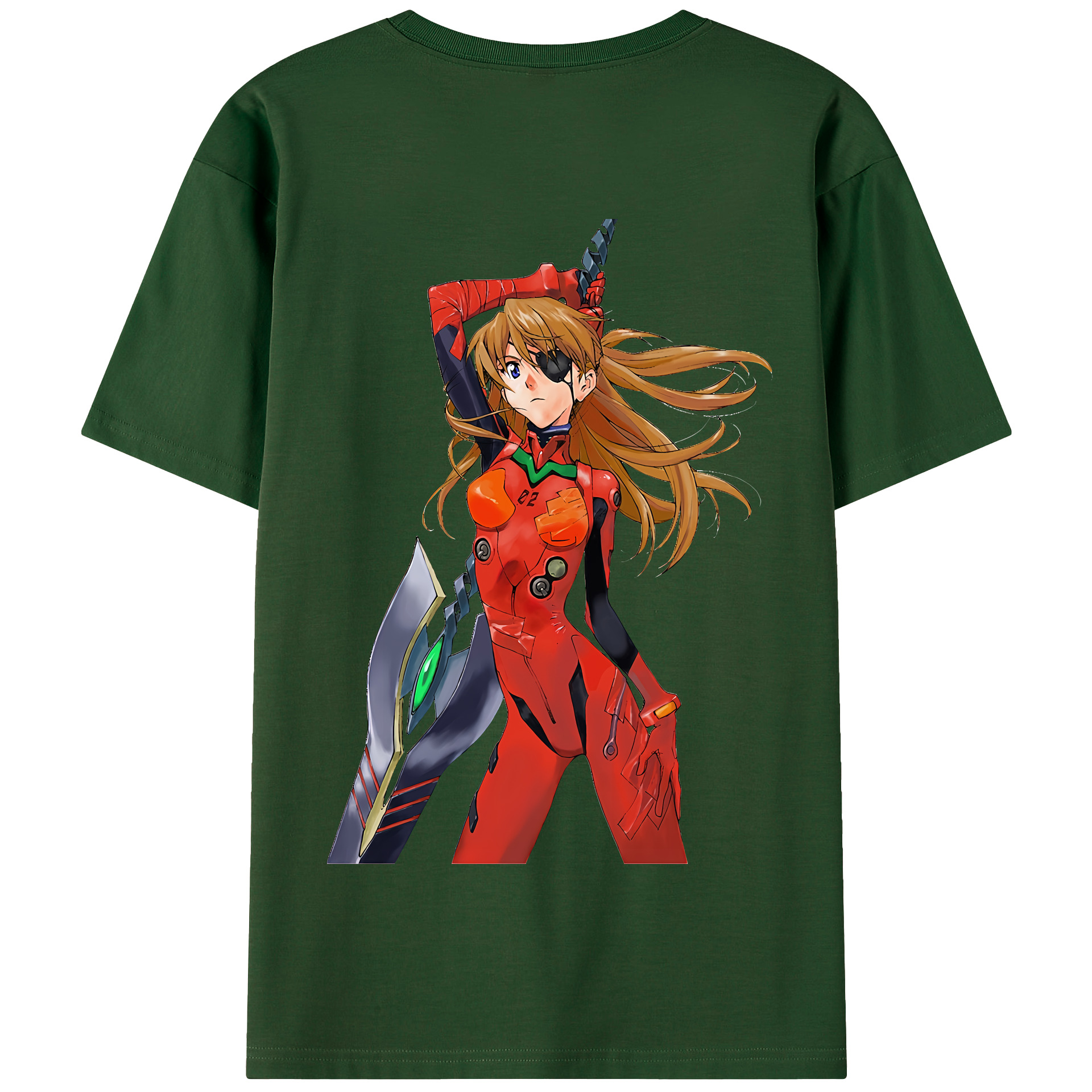 （画像用） EVA 新世紀エヴァンゲリオン 綿100％半袖Tシャツ（背面プリント）